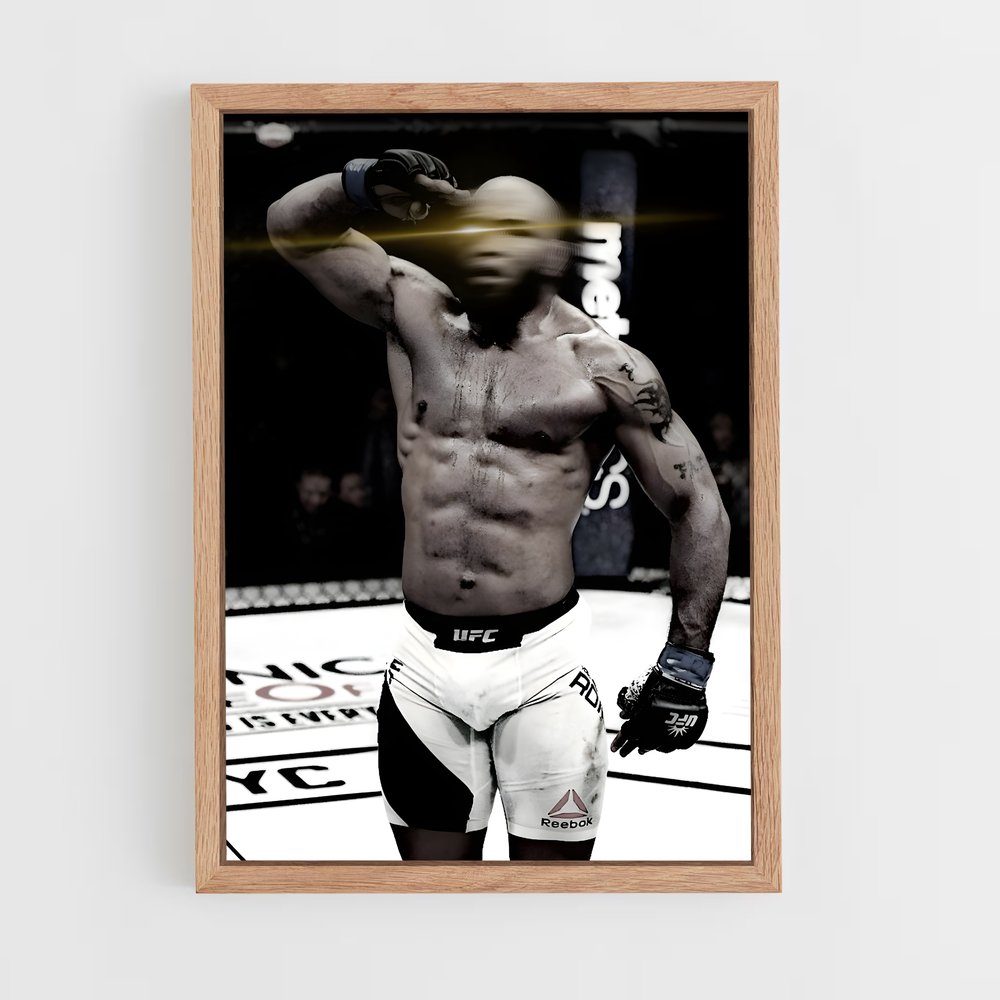 Poster Champion sur le Ring – affiche MMA (vue 4)